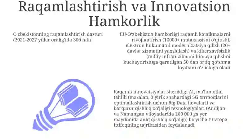 O'zbekistonning Yevropa Ittifoqi mamlakatlar bilan istiqbolli hamkorligi 3