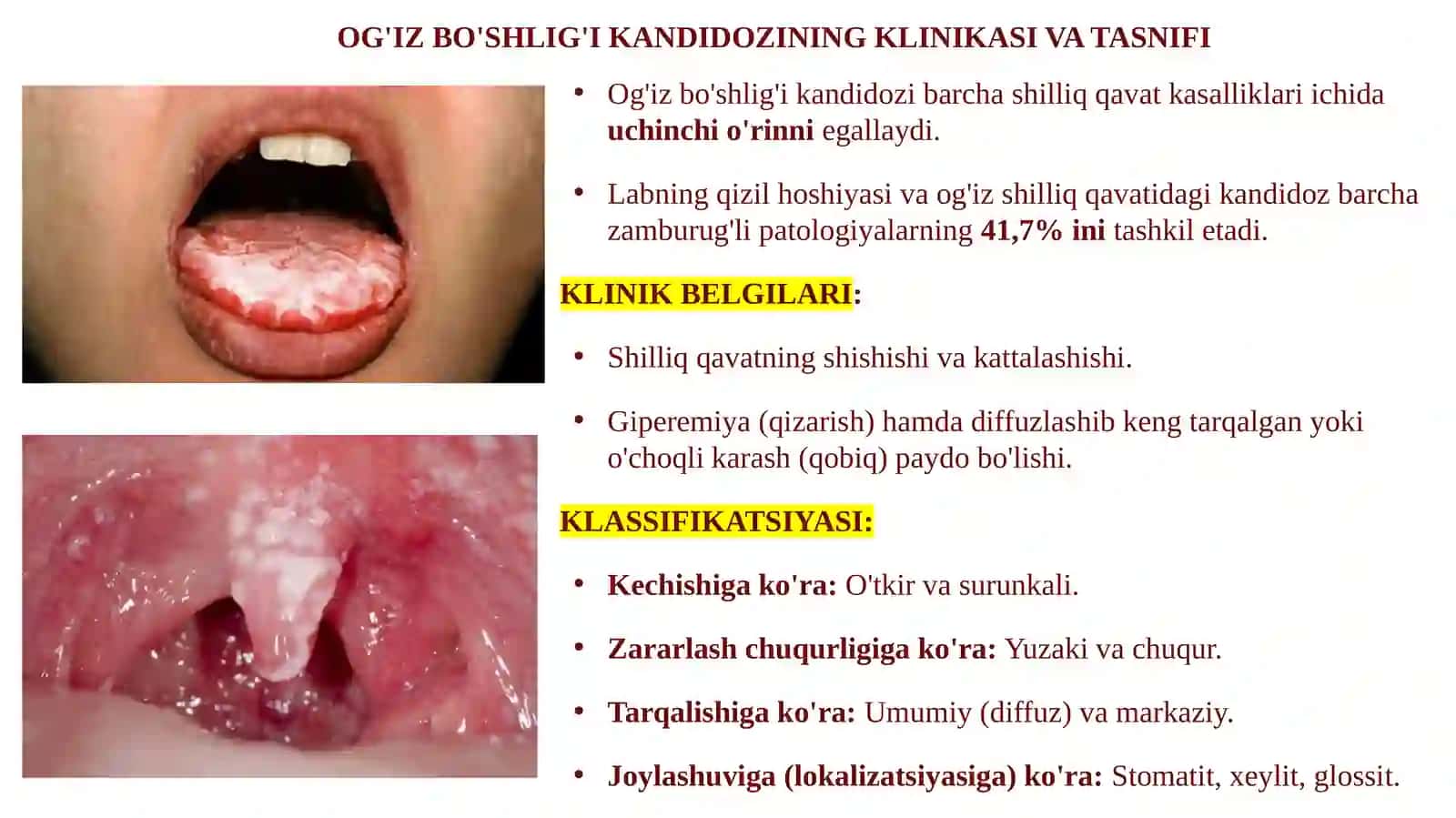 OG‘IZ BO‘SHLIG‘I SHILLIQ QAVATIDA KECHADIGAN KANDIDOZLAR 3