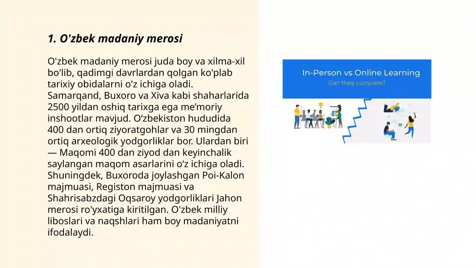 O'zbek madaniy merosi 3