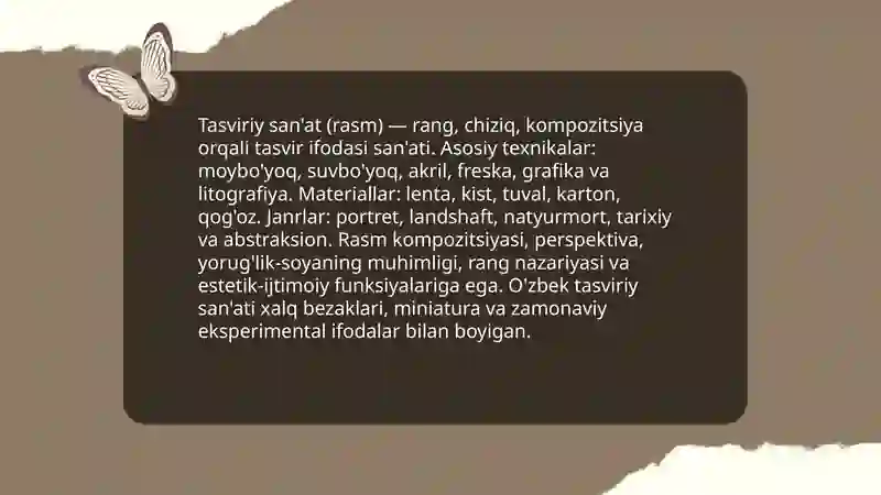 Tasviriy san'at (rasm) 3