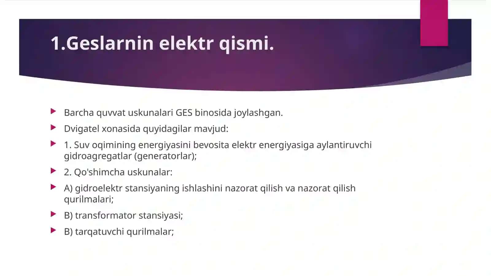 O'zbekiston Oliy va o'rta maxsulot so'lim vazirligi Farg'ona politexnika instituti "Elektrenergetikasi" kafedrasi 3