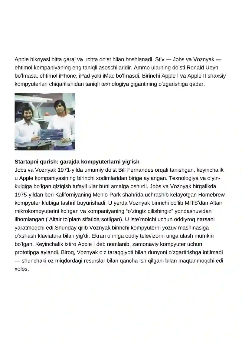 Apple Tarixi 3
