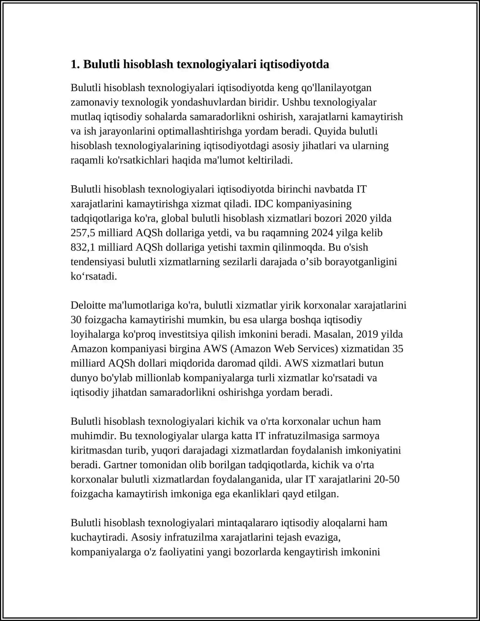 IQTISODIYOTDA ZAMONAVIY INFORMATSION-KOMMUNIKATSION TEXNOLOGIYALARNING TEXNIK TAMINOTI 3