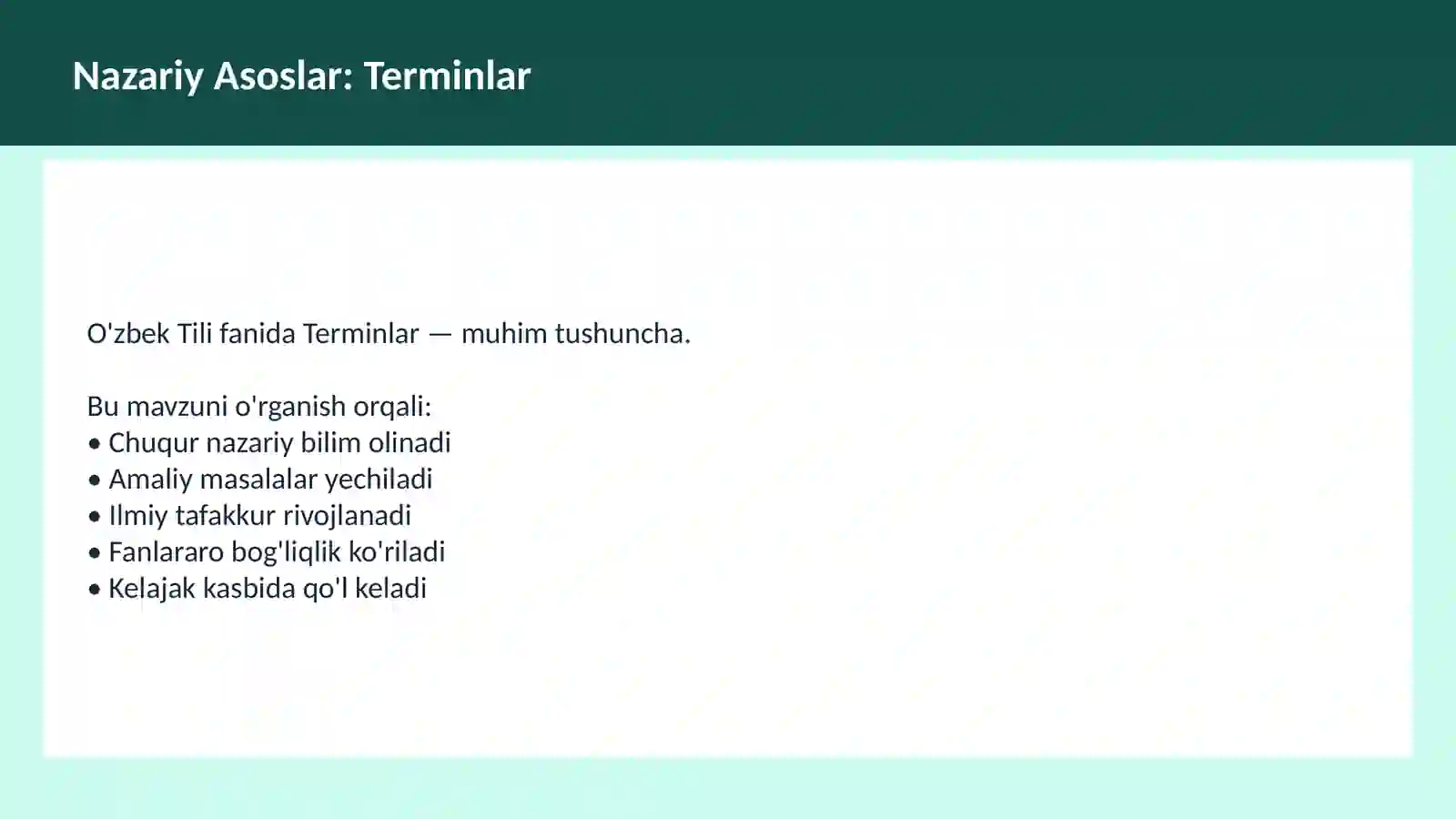 O'zbek Tili Arxaizmlar 3