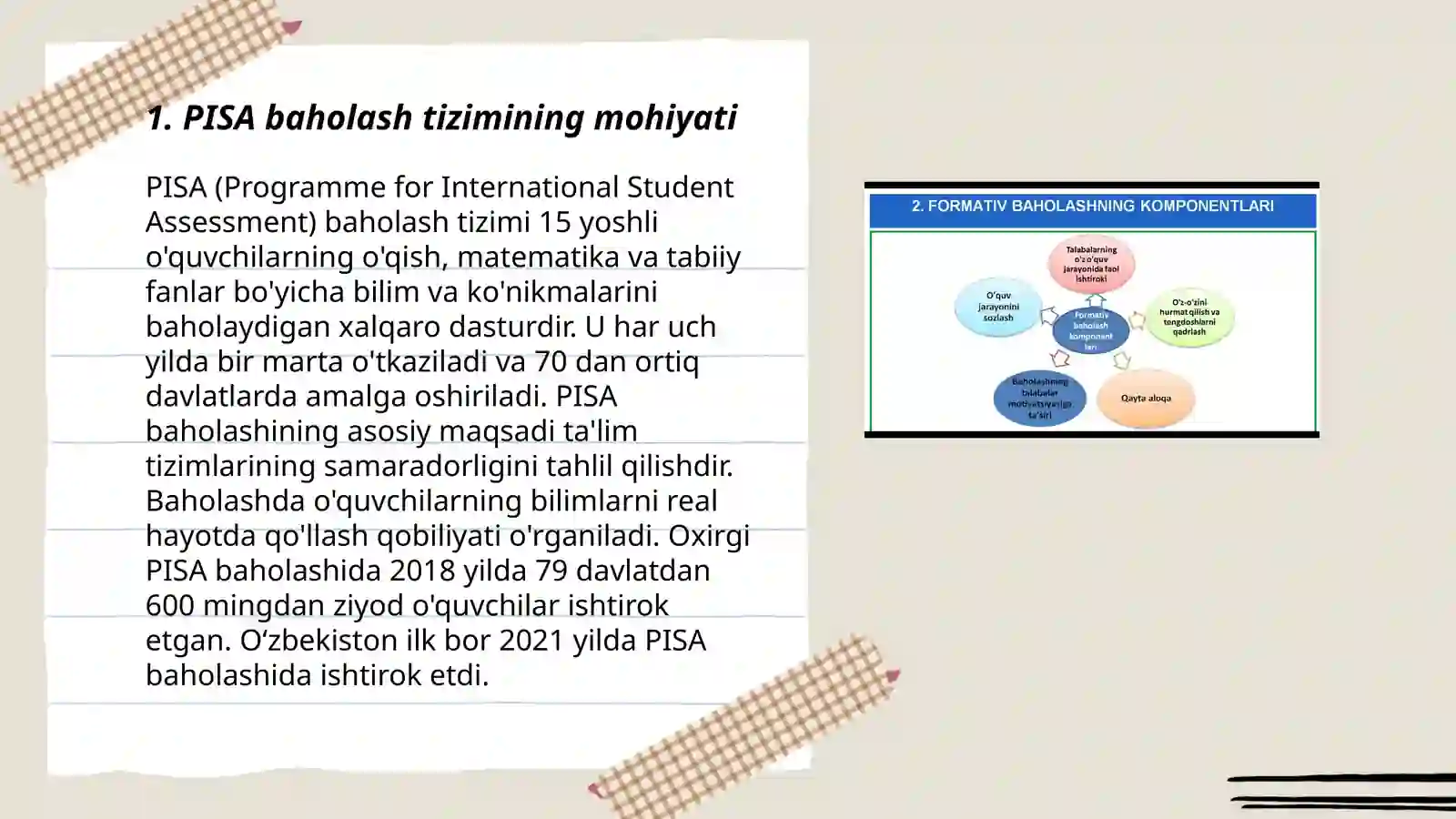 PISA baholash tizimi 3