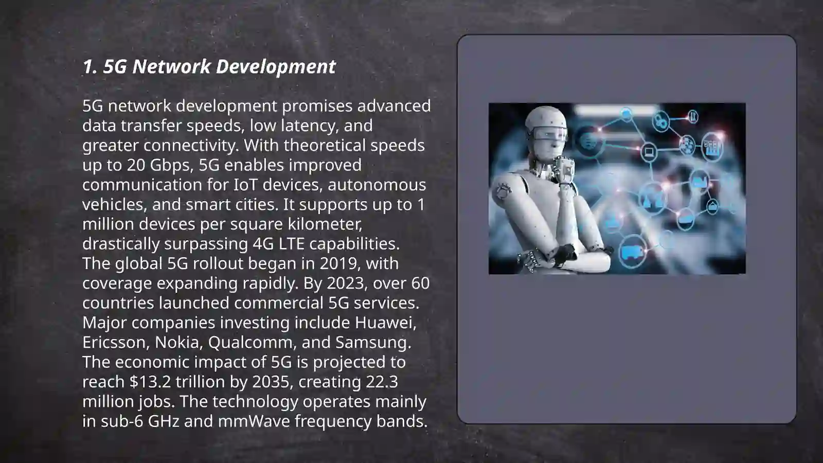 5G Network Development 3