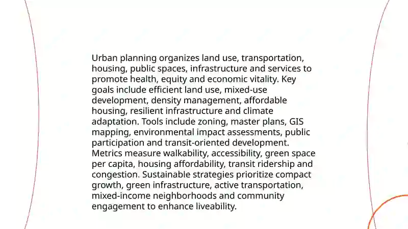 Urban Planning 3