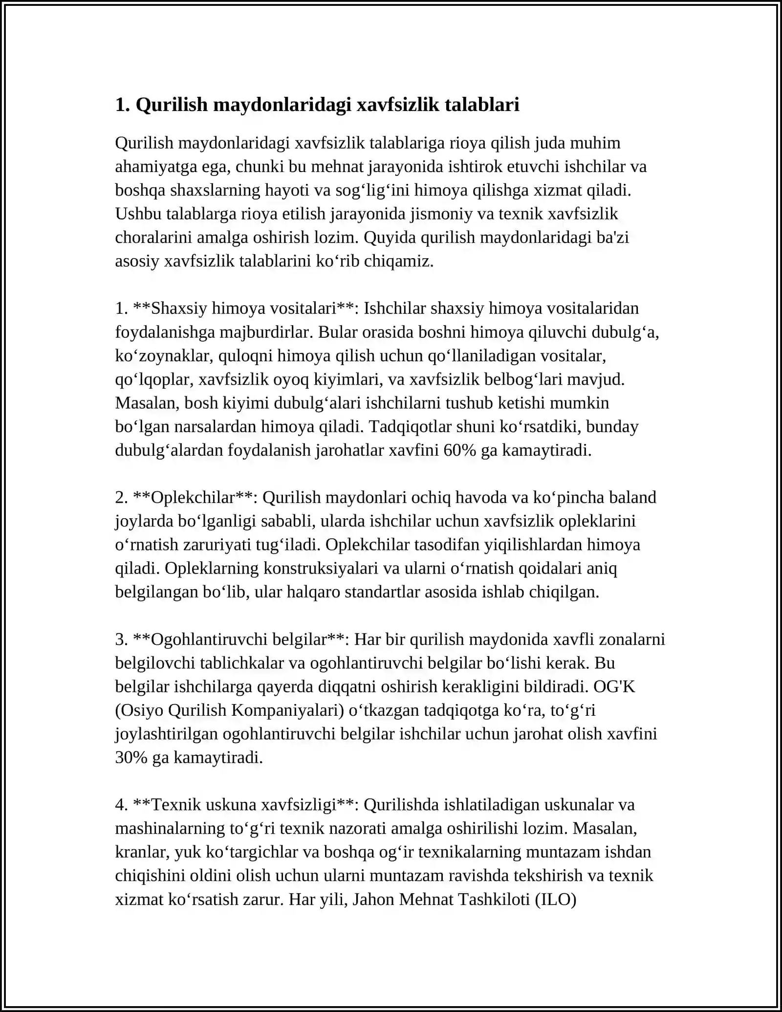 SANOQ SISTEMALARI. TEXNIKA XAVFSIZLIGI 3