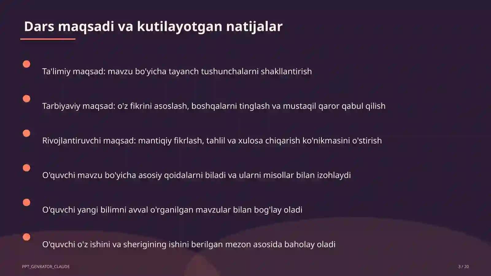 Fizika (6–11) — o'qituvchilar uchun 3