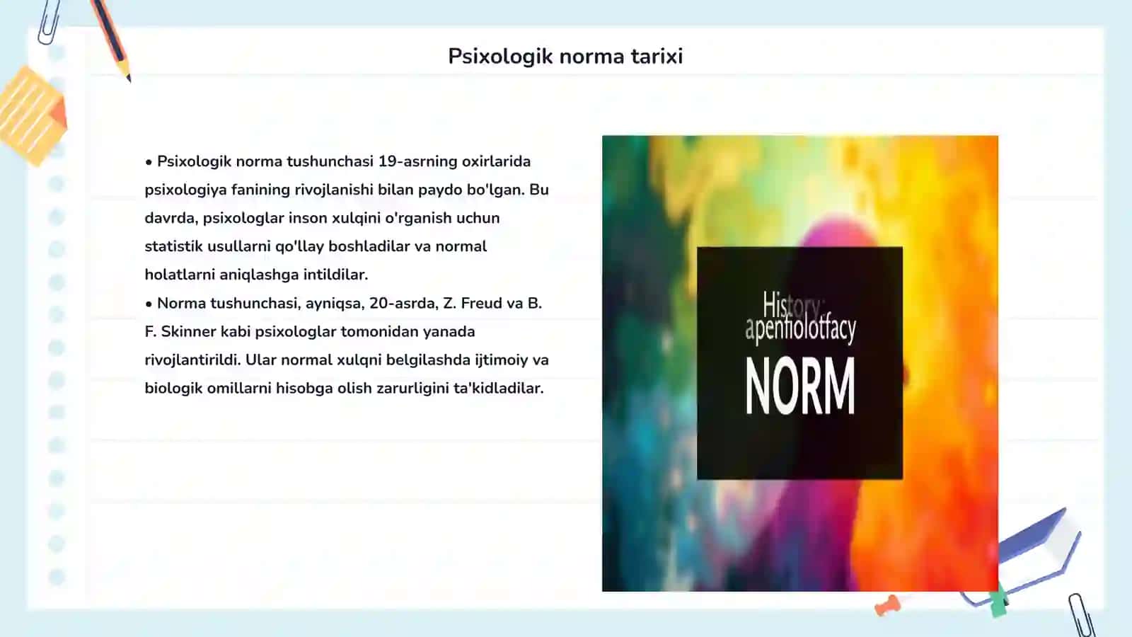 Psixologiyada norma tushunchasi 3