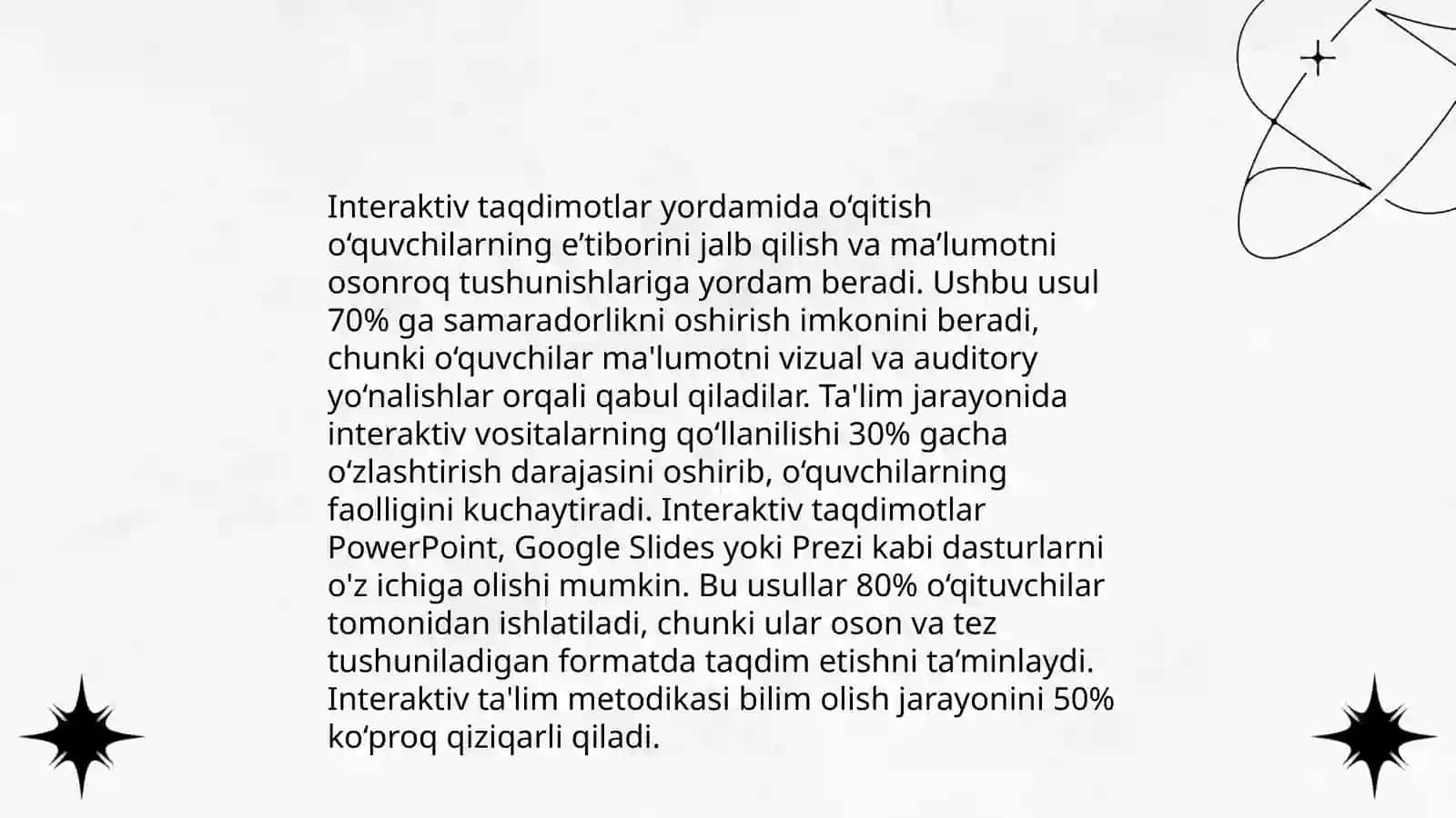 Texnologiya va tabiatshunoslik darslarda zamonaviy metodlardan foydalanish ta'lim sifatini oshirish vositasi sifatida 3