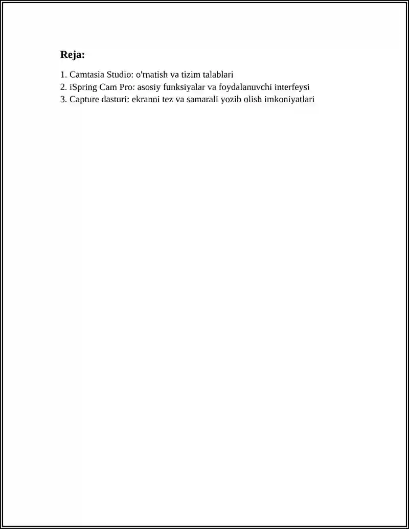 Camtasia Studio 3