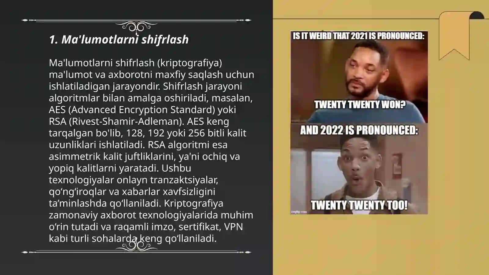 Ma'lumotlarni shifrlash (kriptografiya) 3