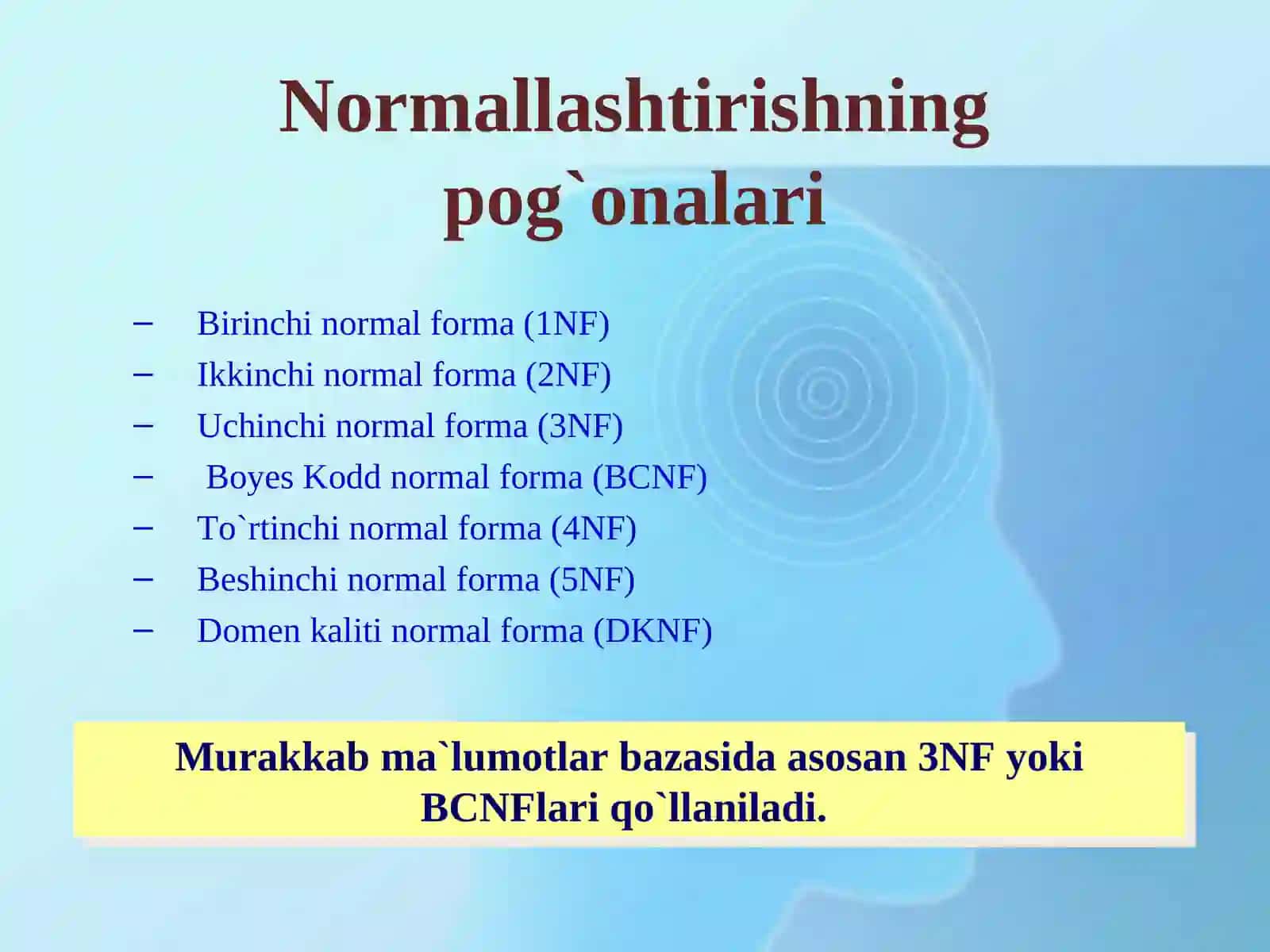 Kodnormal formalari 3
