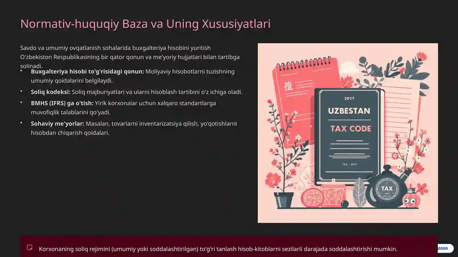 Savdo va Umumiy Ovqatlanish Korxonalarida Buxgalteriya Hisobini Tashkil Qilish 3