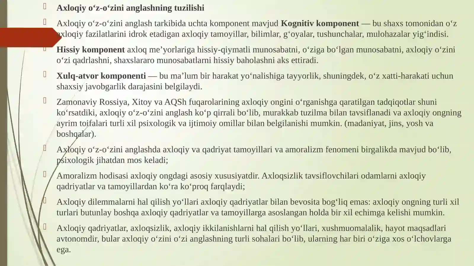 Sensibilizatsiyani psixologik yoʻllari. 3