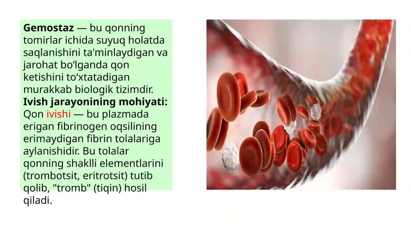 qon ivishiga qarshilik qiluvchi omillar 3