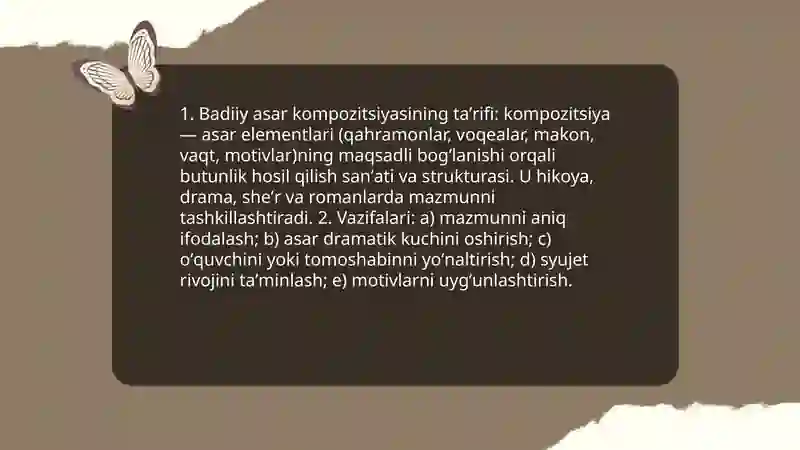 Badiiy asar kompazitsiyasi 3