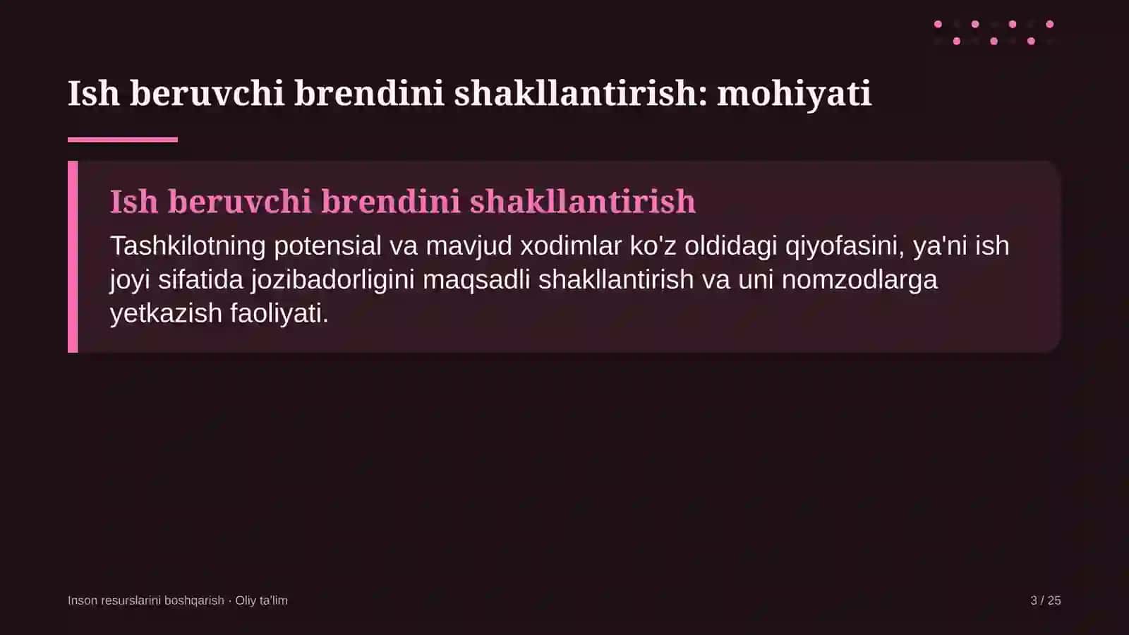 alkogolsiz ichimliklar ishlab chiqarishda ish beruvchi brendini shakllantirish 8809 3