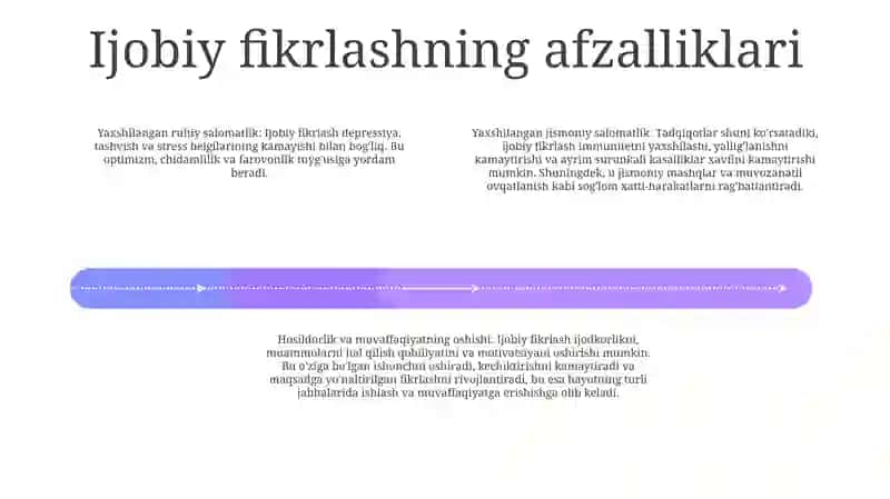 Pozitiv Psixologiya Va Pozitiv Fikirlash. Pozitiv Psixoterapiya 3