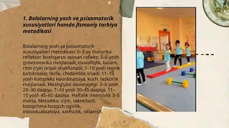 Bolalar jismoniy tarbiya fanining metodologik ilmiy-nazariy psixologik- pedagogik asoslari 3