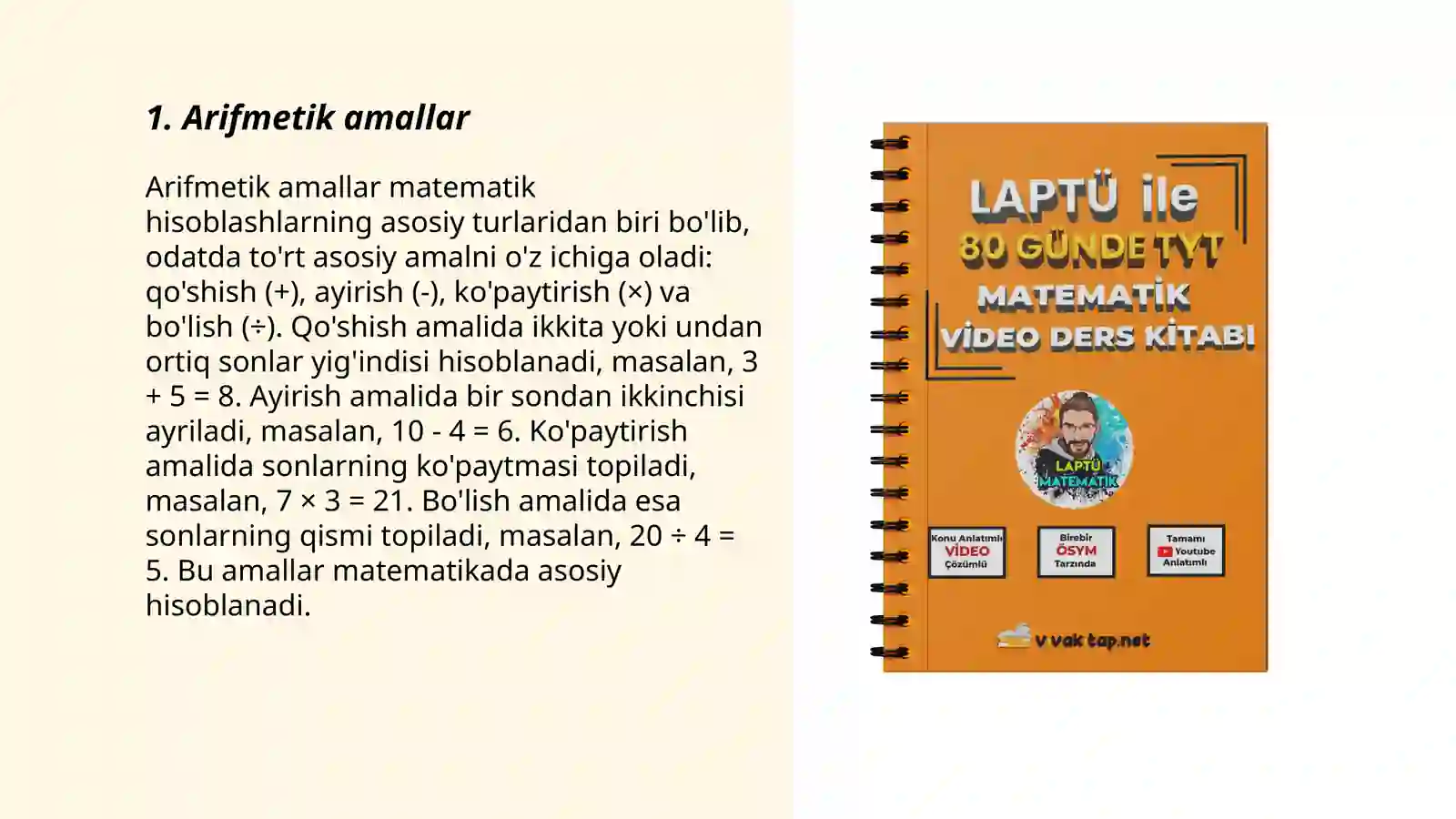 Matematik mashqlar 3