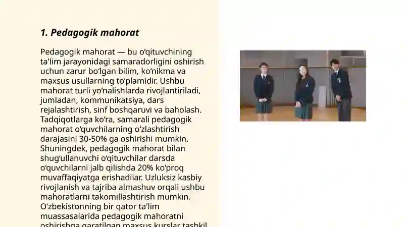 Pedagogik mahorat 3