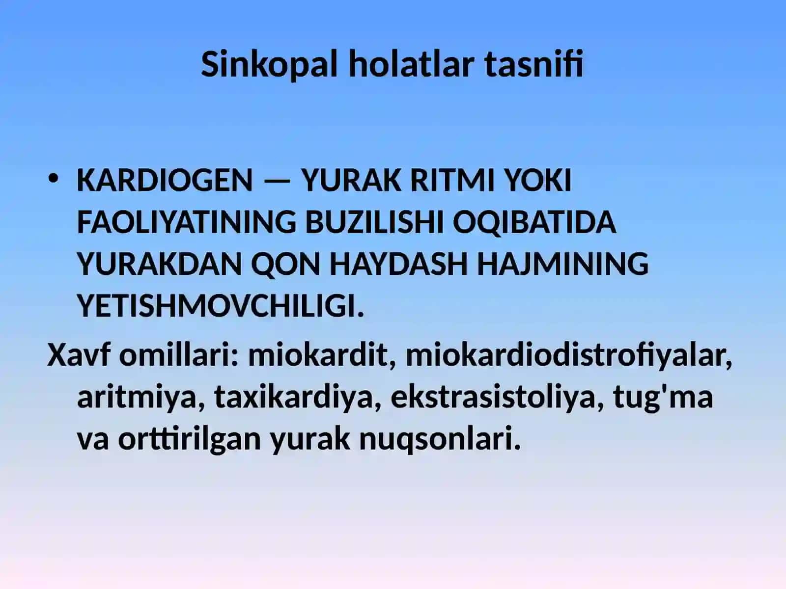 Pediatriyada shoshilinch va hushdan ketish holatlari 3