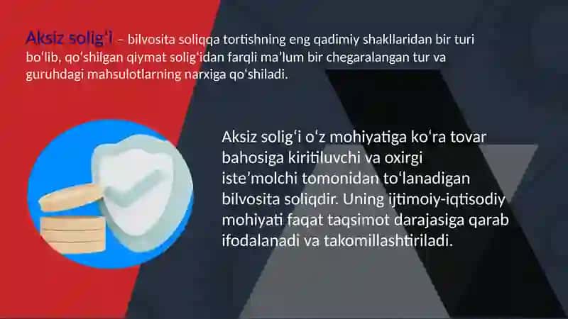 Aksiz solig'ining huquqiy asoslari va ahamiyati 3