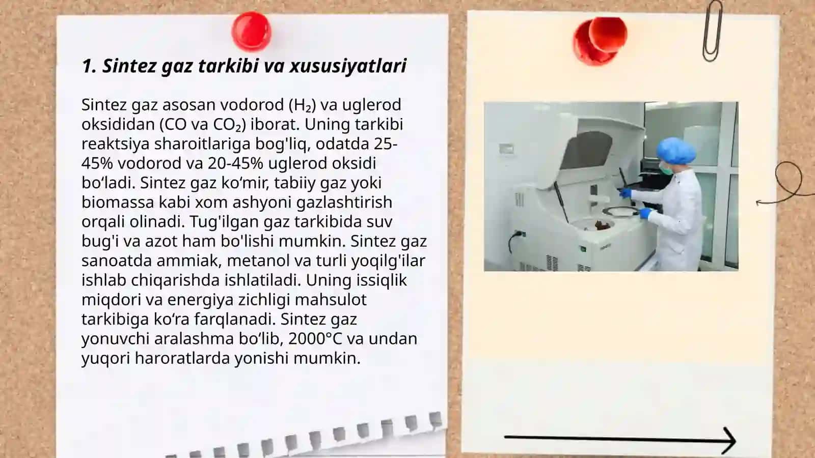 Sintez gaz tarkibi va xususiyatlari 3