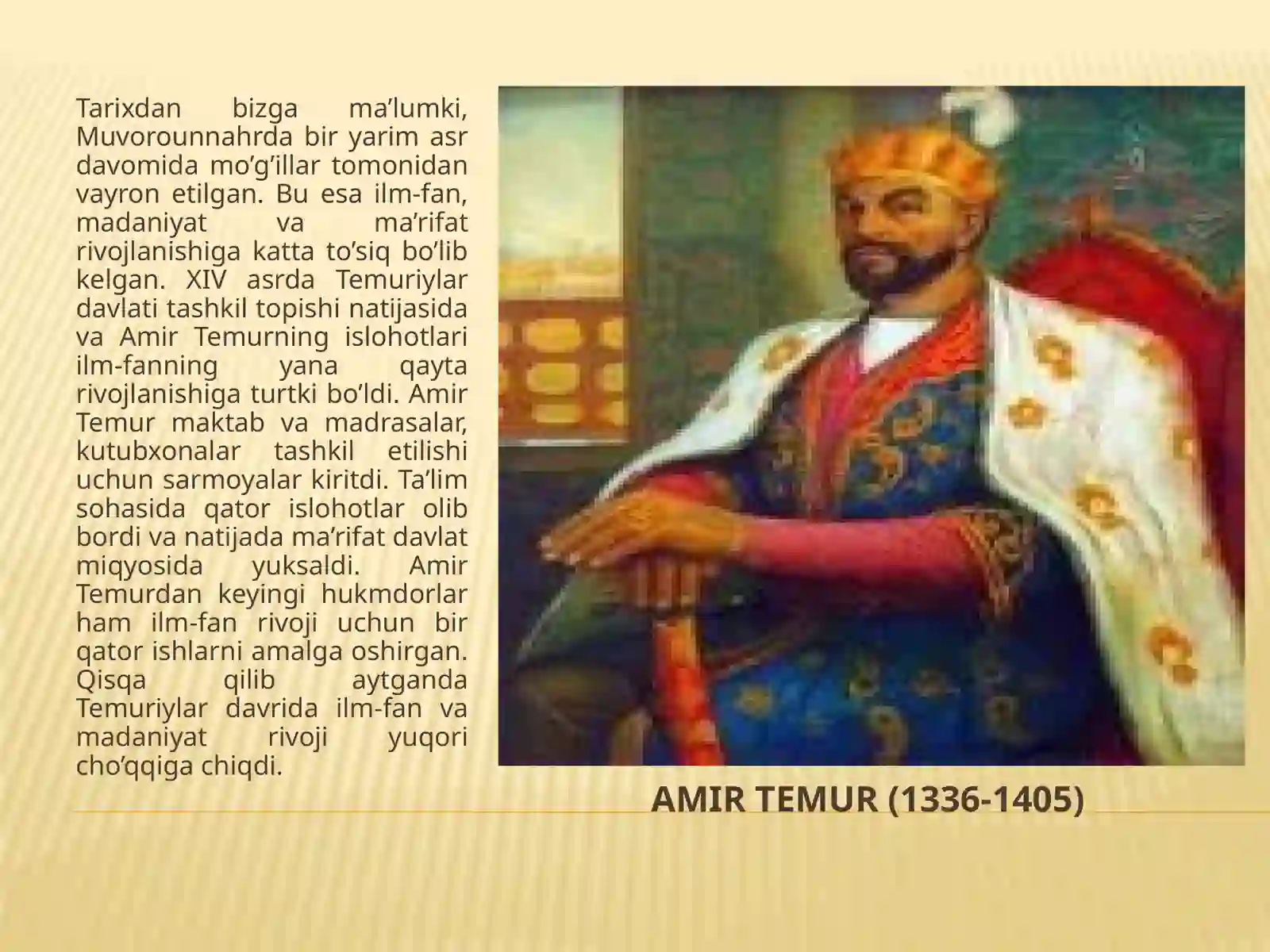 XIV-XVI ASRLARDA MAKTAB VA PEDAGOGIK G’OYALAR 3