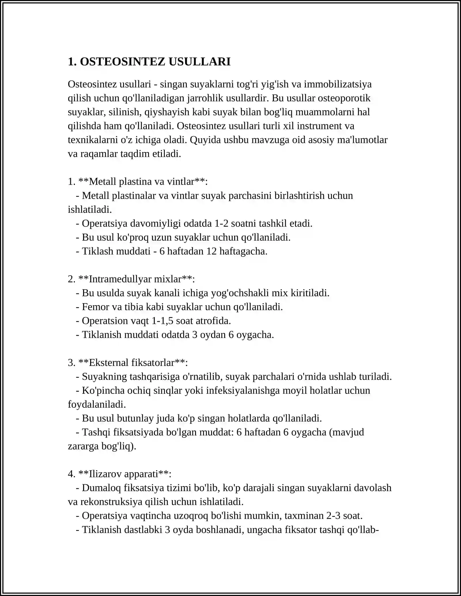 OSTEOSINTEZ 3