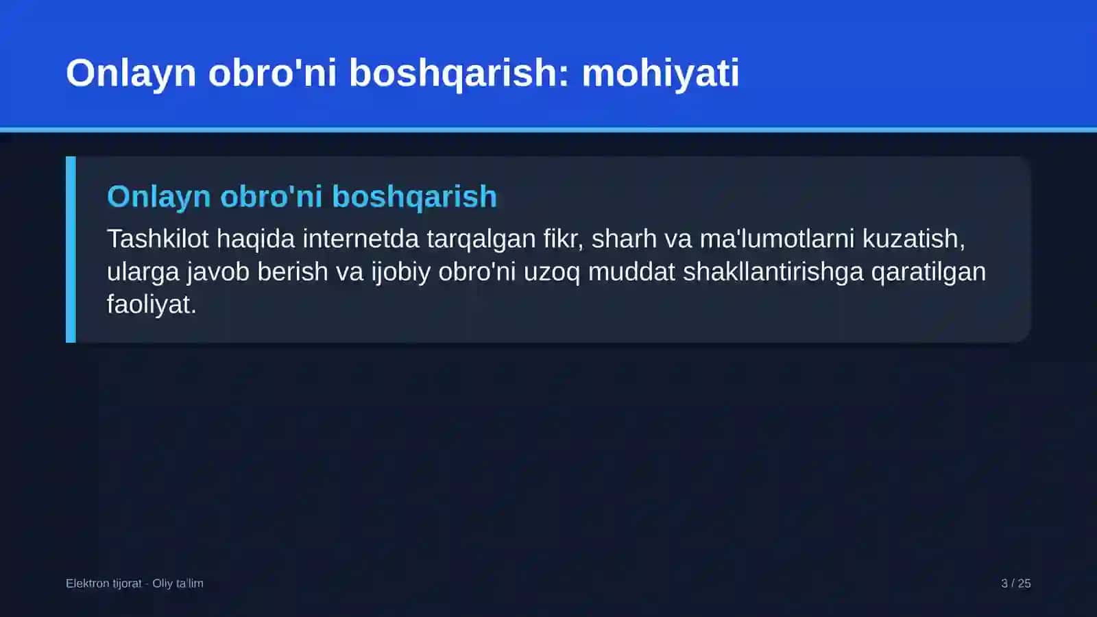 radiostansiyalarda onlayn obro'ni boshqarish 8998 3
