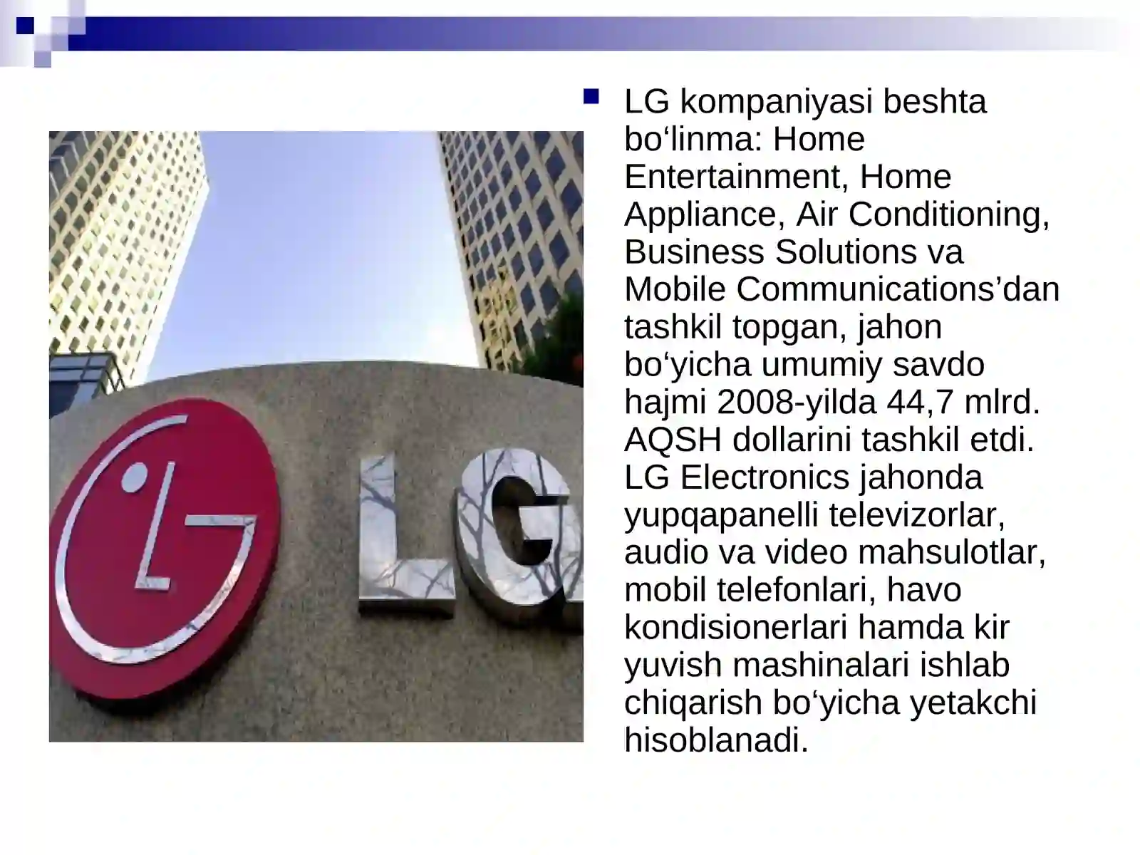 LG Electronics 3