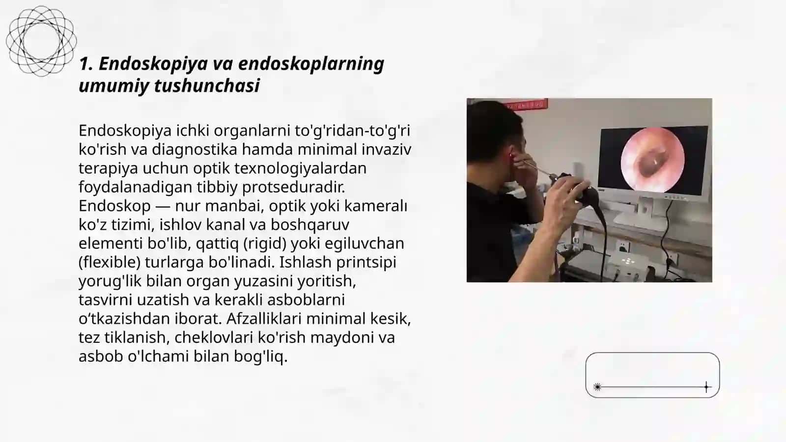 Endoskopiya va endoskoplarning umumiy tushunchasi 3
