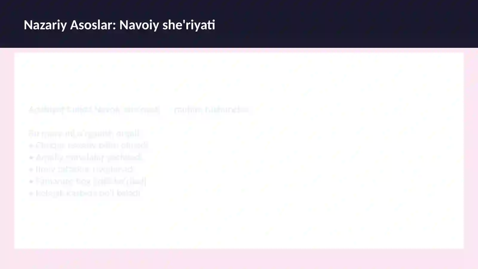 Alisher Navoiy 3