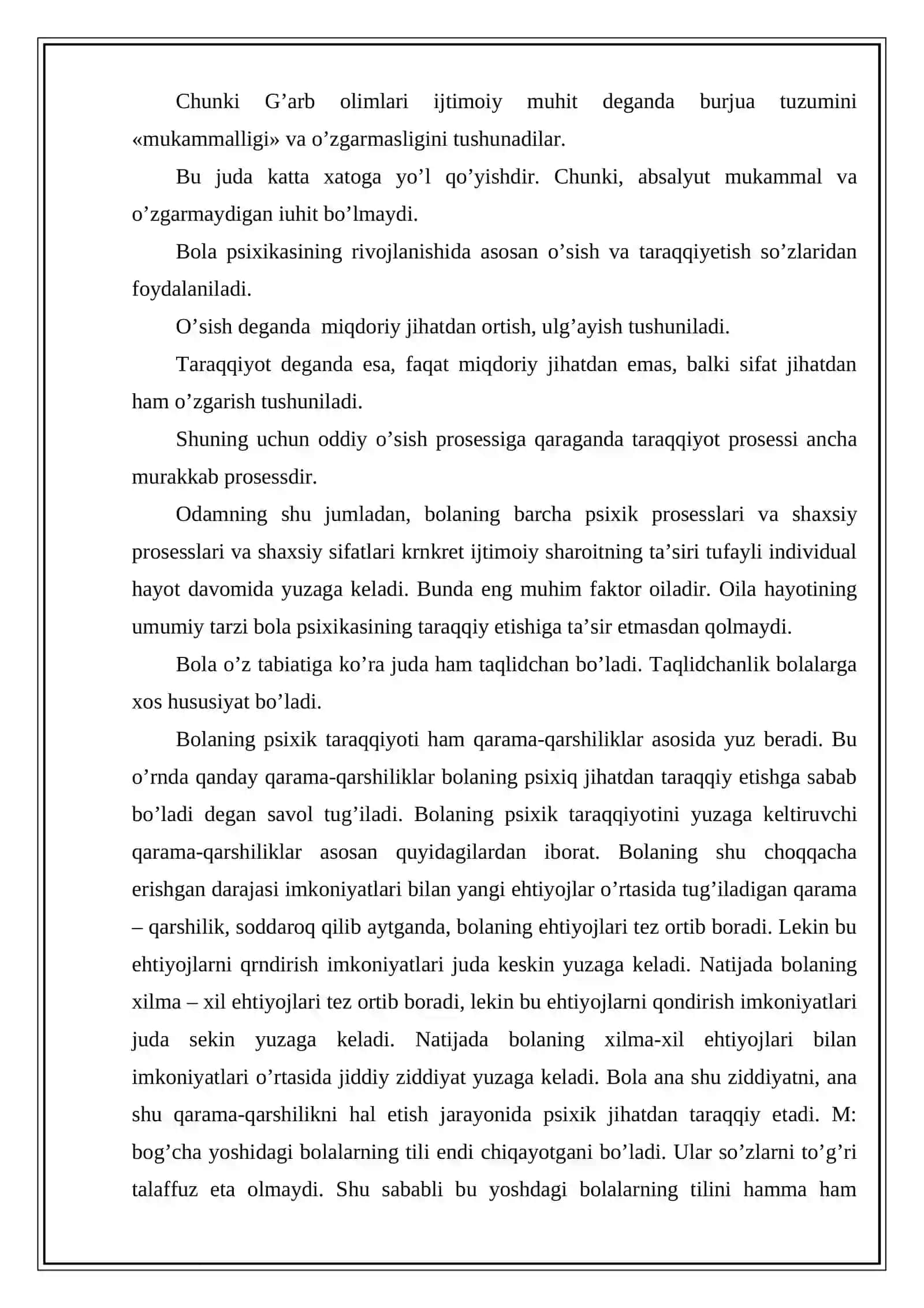 Bolalar pisixologiyasi 3