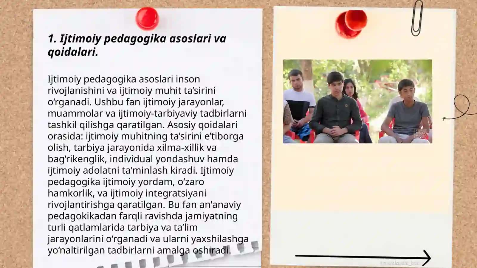 Nomaqbul oilalar bilan ishlashning ijtimoiy pedagogika texnalogiyalari 3