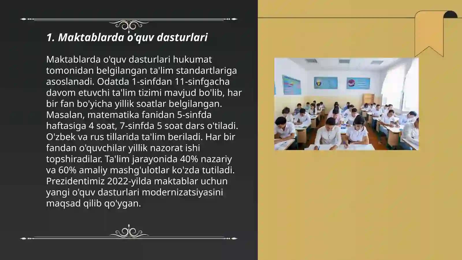 Maktablarda o'quv dasturlari 3