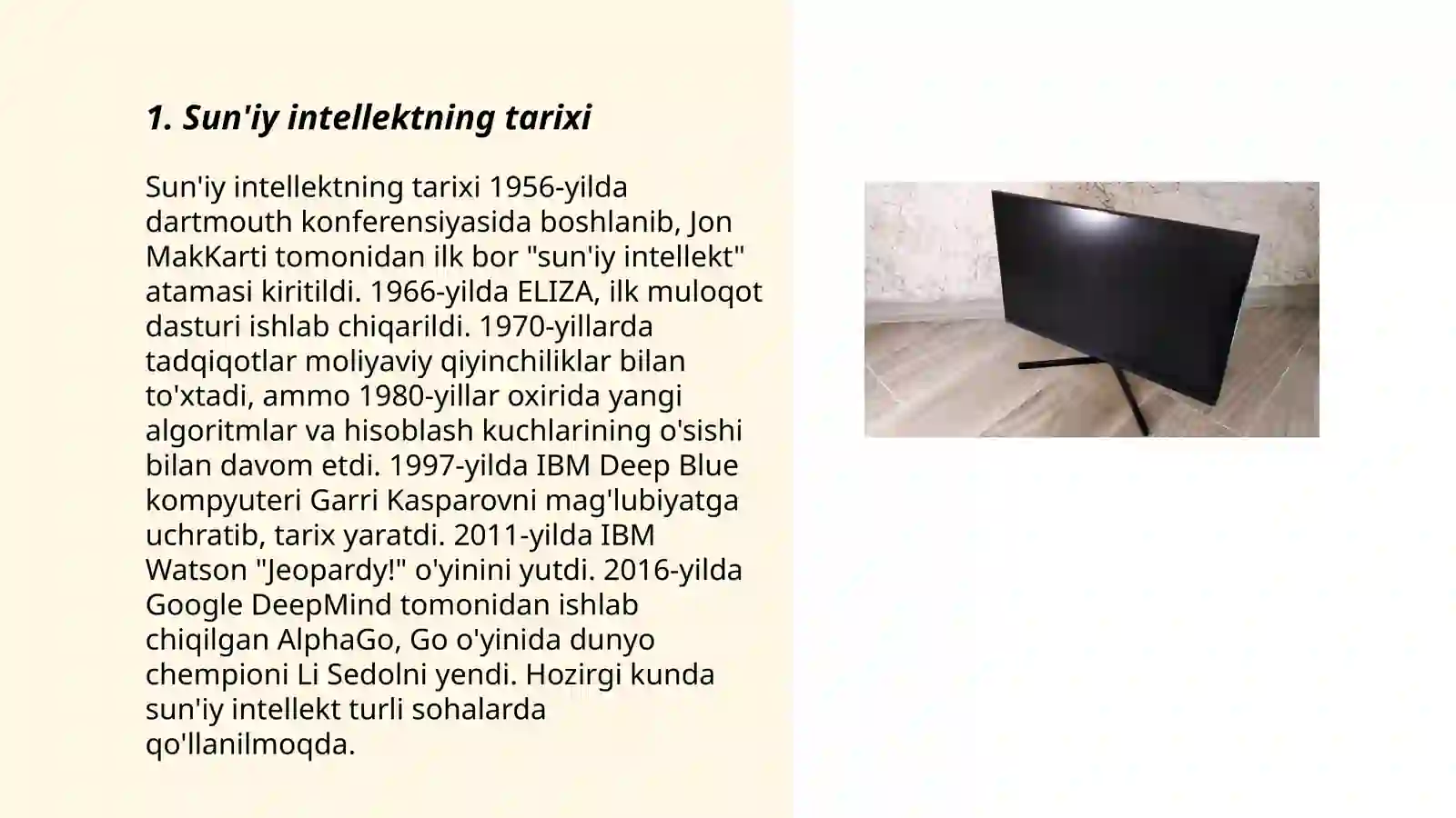 Sun'iy intelekt 3