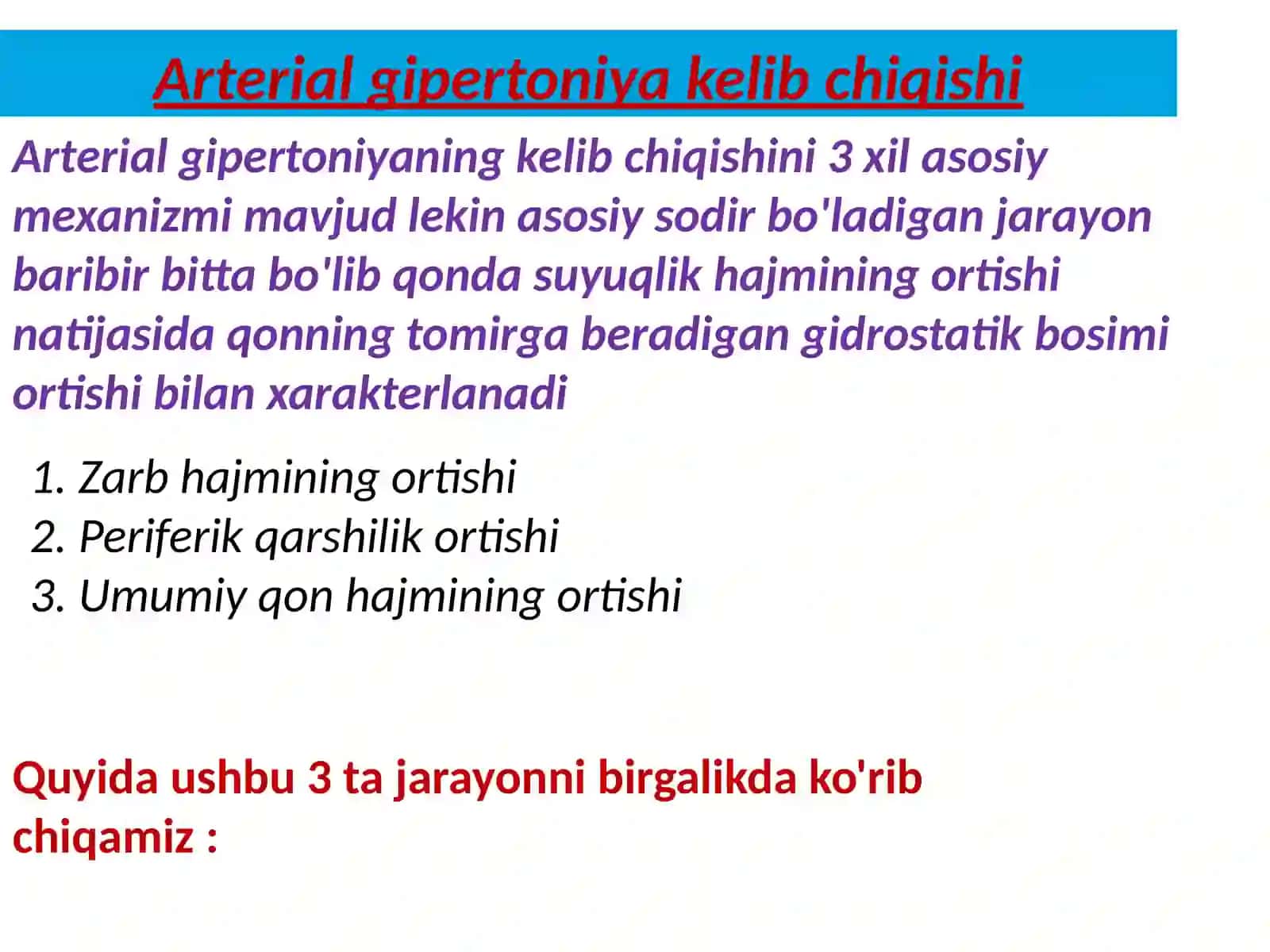 Arterial gipertenziyaArterial gipertenziya 3