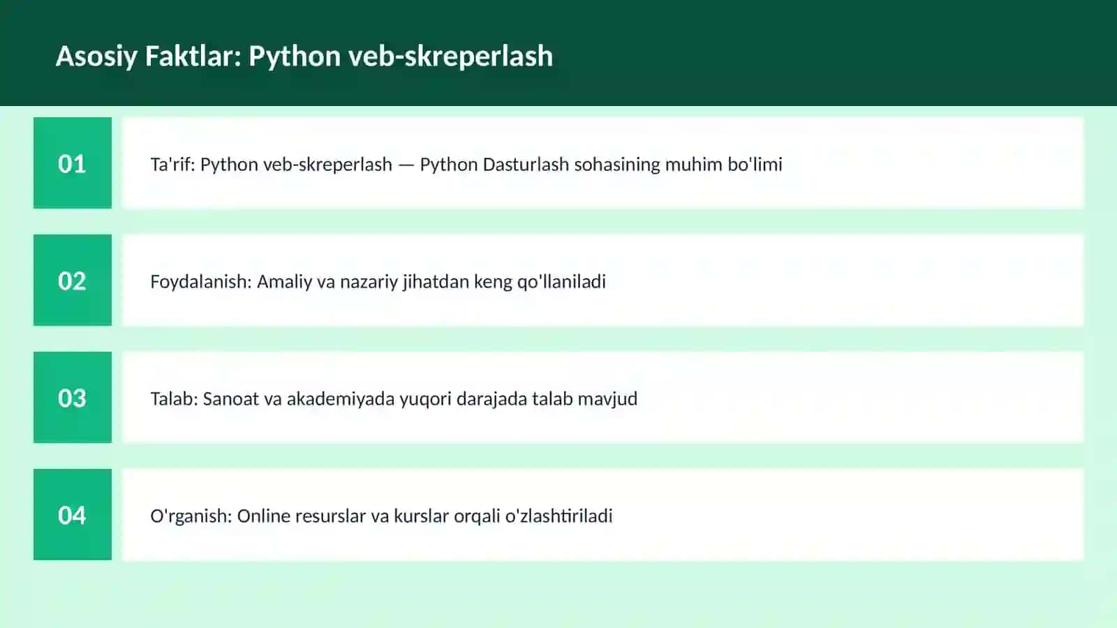 Python veb-skreperlash 3