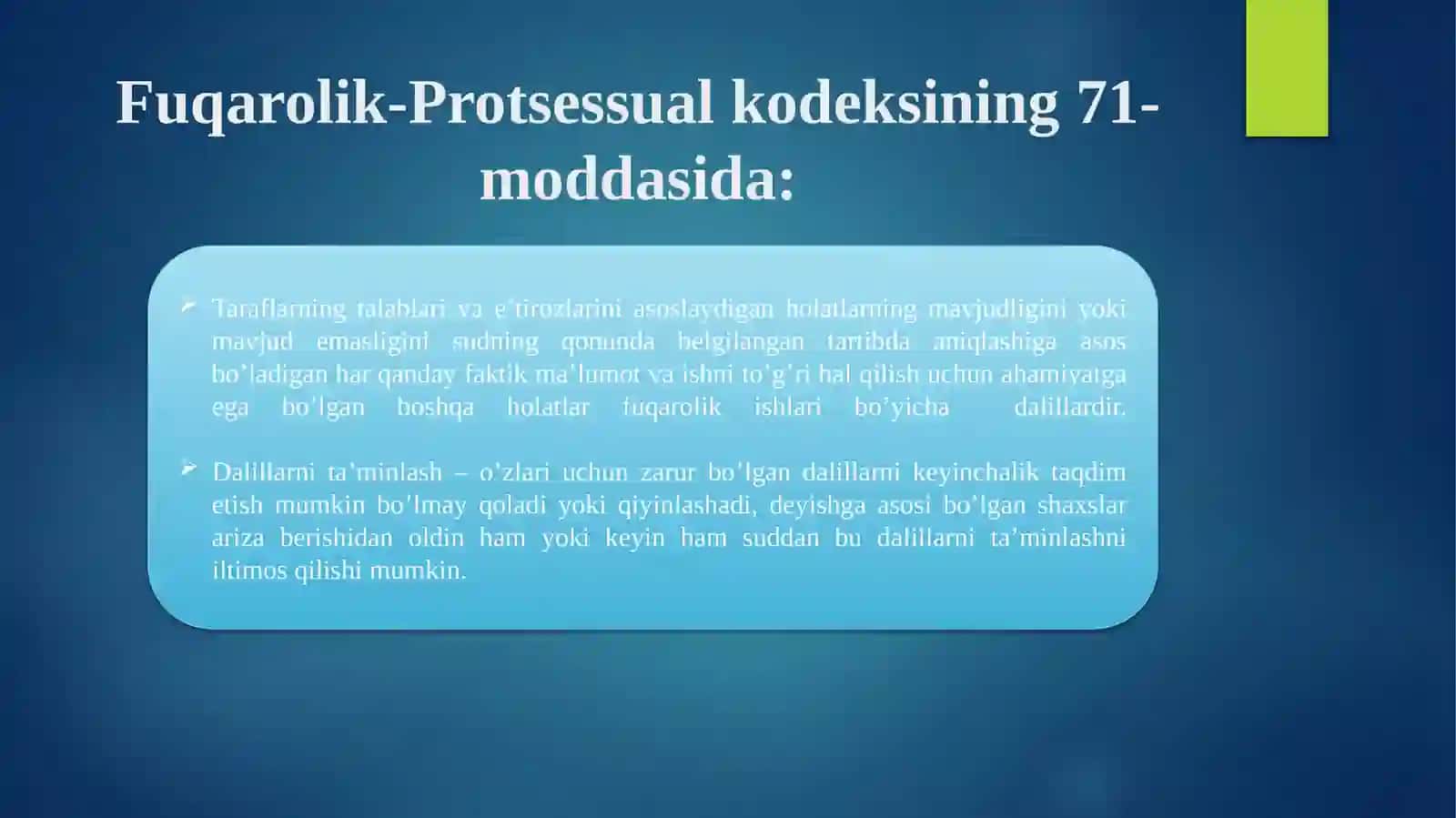 Fuqarolik-Protsessualhuquqi 3