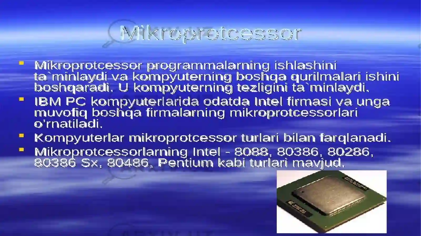 Informatika Taqdimot 3