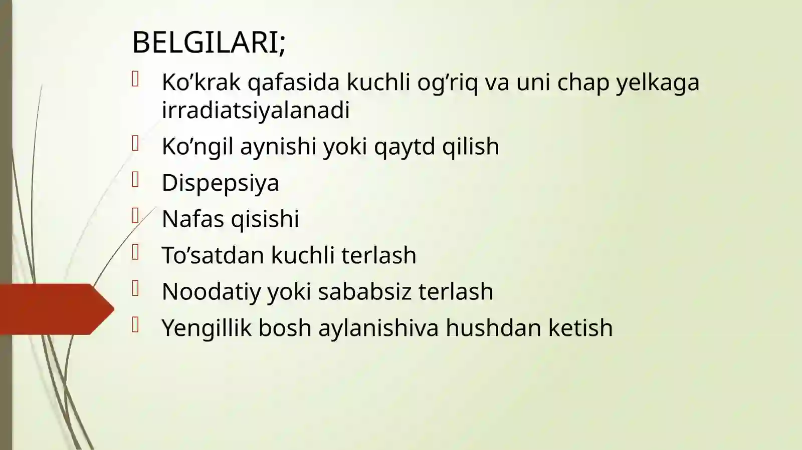 O’TKIR KORANAR SINDROM 3