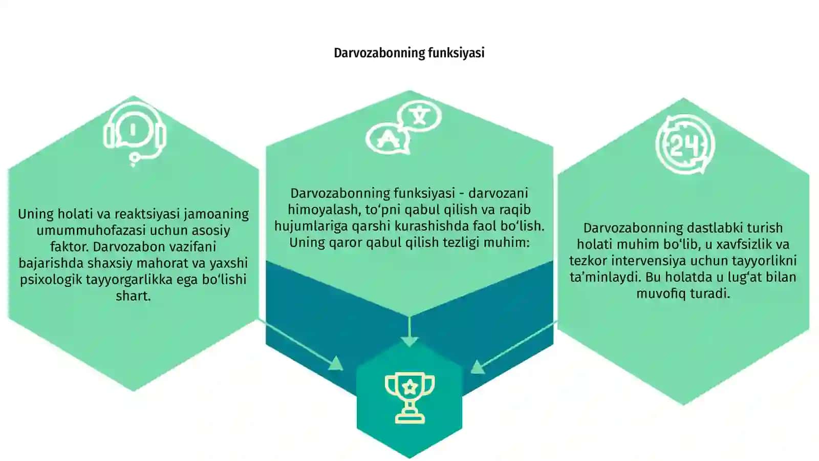 Darvozabonning dastlabki turish holati 3