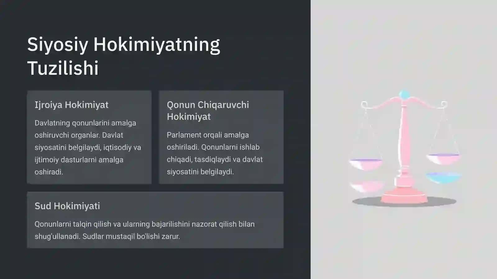 Siyosiy Hokimiyat Tushunchasi va Amalga Oshirish Mexanizmlari 3