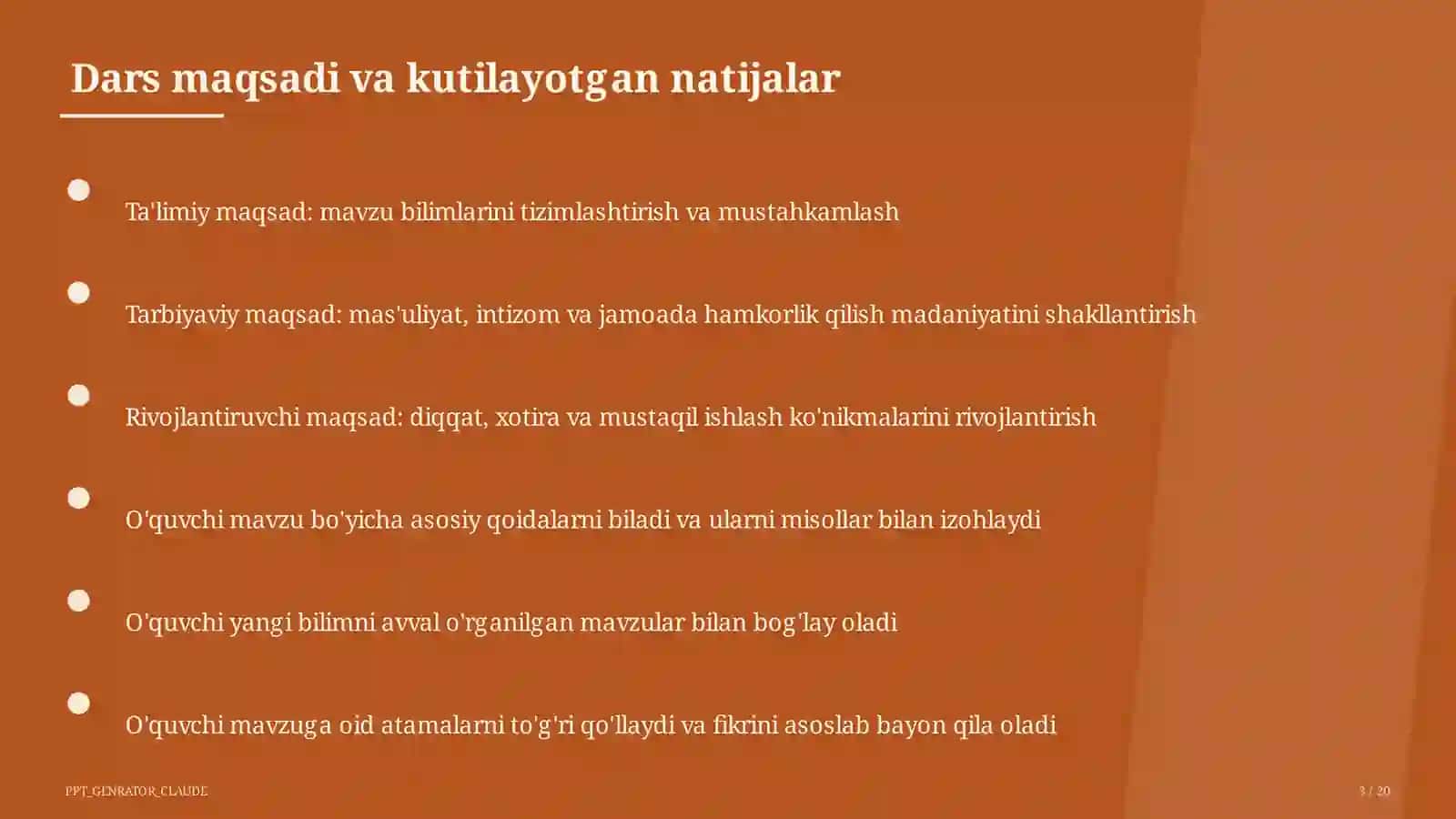 Moddalar va ularning xossalari: sof modda va aralashma (7-sinf) 4