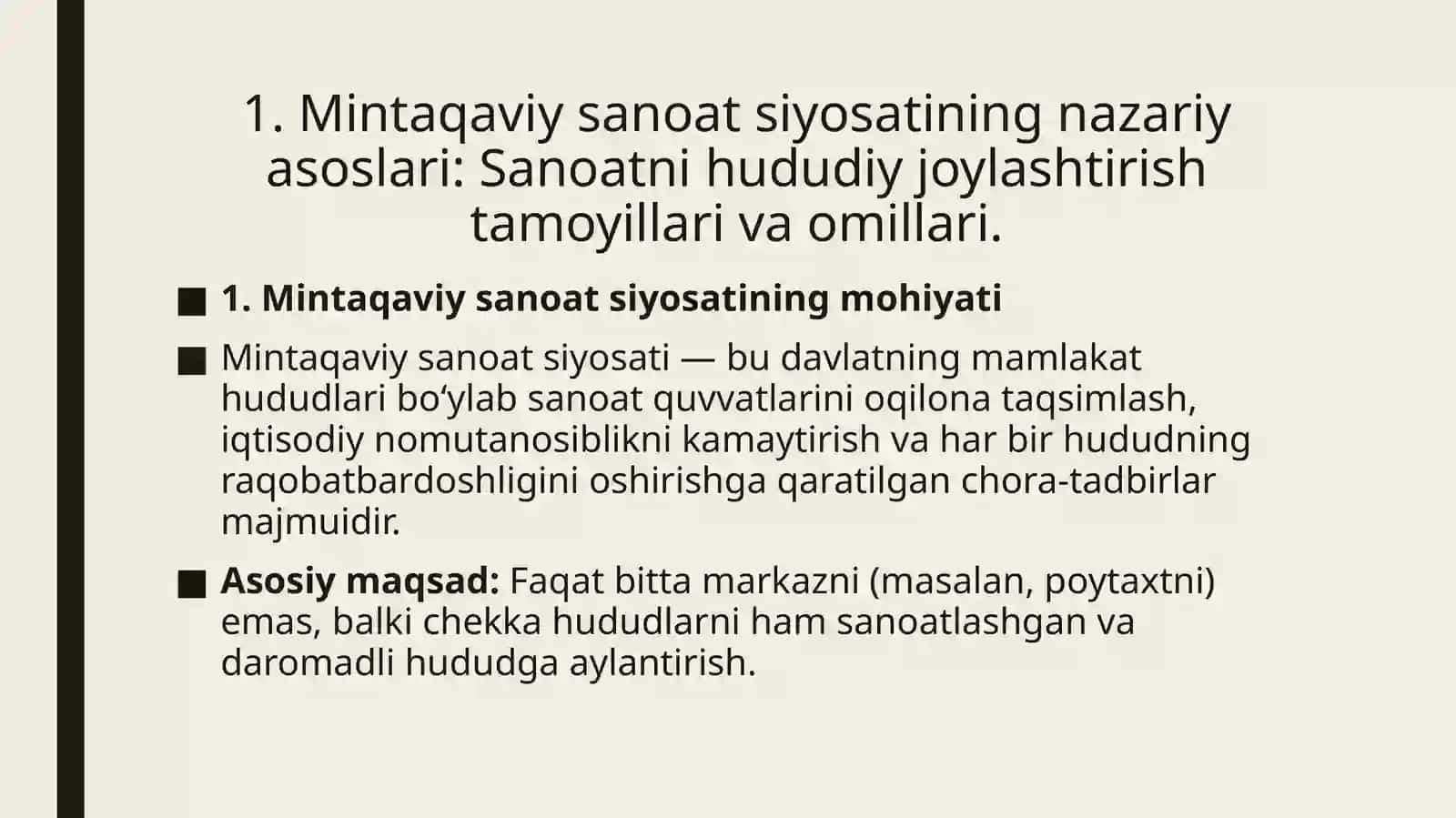 Mintaqalardasanoattarmog'inirivojlanishxususiyatlari 3