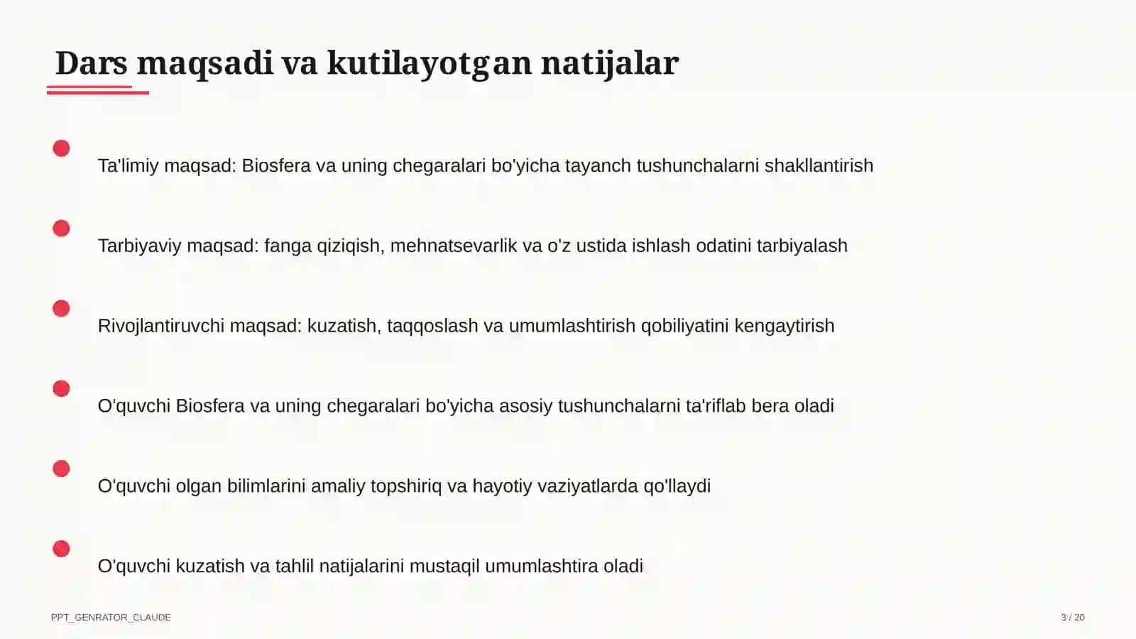 Biosfera va uning chegaralari (10-sinf) 3